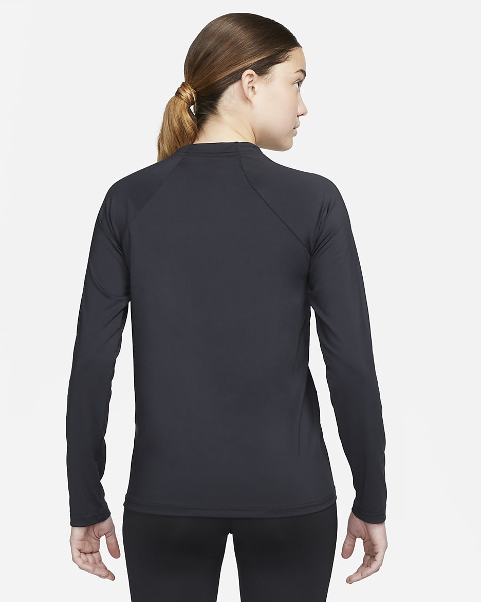 Nike swim shirt women's best sale